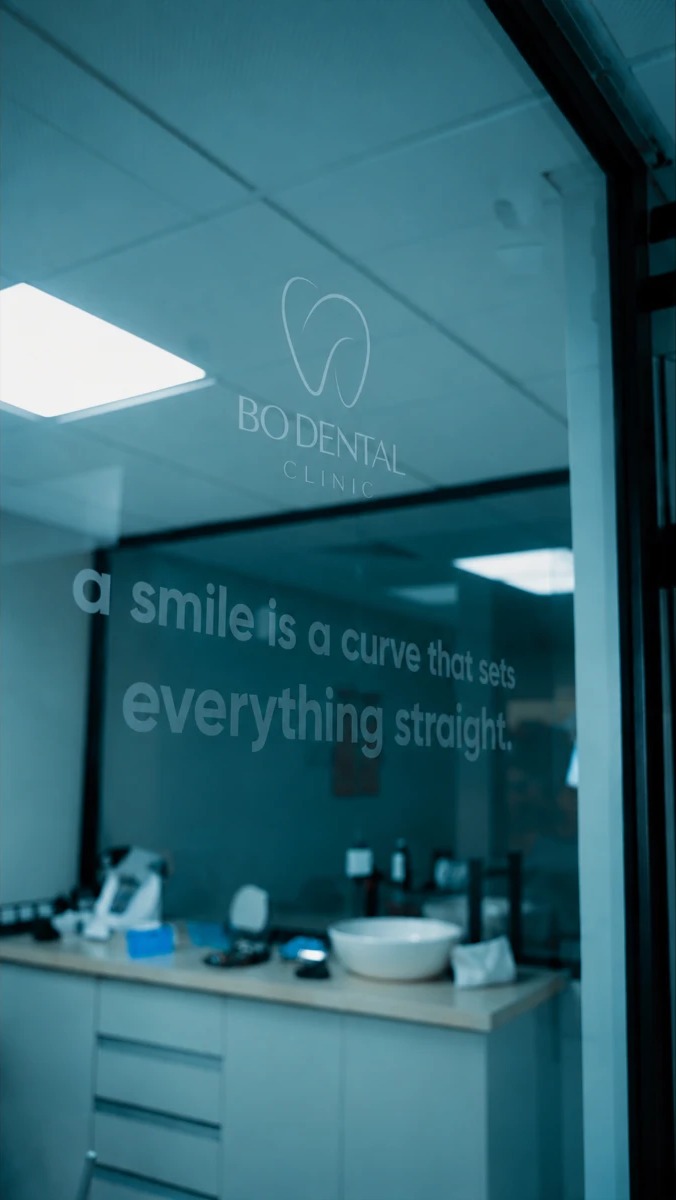 Entrée de la clinique BO Dental Clinic à Marrakech